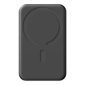 Powerbank Joyroom JR-W020 Mini 5000mAh USB-A USB-C inductive 20W - Juodos spalvos + USB-C / USB-C kabelis - Image 3