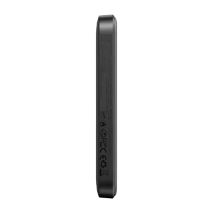 Powerbank Joyroom JR-W020 Mini 5000mAh USB-A USB-C inductive 20W - Juodos spalvos + USB-C / USB-C kabelis - Image 4