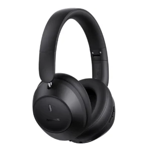 Baseus Bass 30 Max belaidės su lankeliu ant galvos Bluetooth 5.3 ausinės - juodos spalvos - Image 4