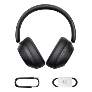 Baseus Bass 30 Max belaidės su lankeliu ant galvos Bluetooth 5.3 ausinės - juodos spalvos - Image 6
