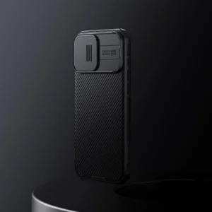 Nillkin CamShield Pro Magnetic Apple iPhone 16 Pro Max - dėklas telefonui juodos spalvos - Image 7