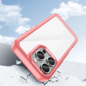 Outer Space Gel Frame Apple iPhone 16 Pro Max - dėklas telefonui raudonos spalvos - Image 3