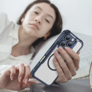 Leading Series MagSafe silikoninis Apple iPhone 16 Pro - dėklas telefonui mėlynos spalvos - Image 7