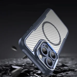 Leading Series MagSafe silikoninis Apple iPhone 16 Pro - dėklas telefonui mėlynos spalvos - Image 9