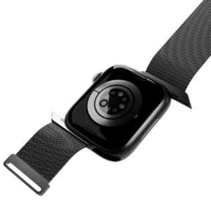 Puro 'MILANESE' apyrankė Apple Watch 38–40–41mm, juodos spalvos - Image 6