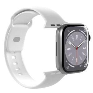 Puro "ICON" silikoninė apyrankė Apple Watch 42-44-45-49mm, baltos spalvos - Image 3