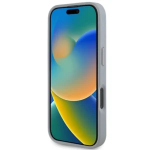 BMW M Carbon Tricolor Line MagSafe Case Apple iPhone 16 Pro - dėklas telefonui pilkos spalvos - Image 5