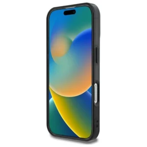 Guess IML Peony On 4G Background MagSafe case Apple iPhone 16 - dėklas telefonui juodos spalvos - Image 5