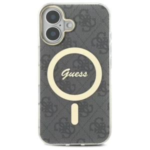 Guess IML 4G MagSafe Apple iPhone 16 - dėklas telefonui juodos spalvos - Image 3