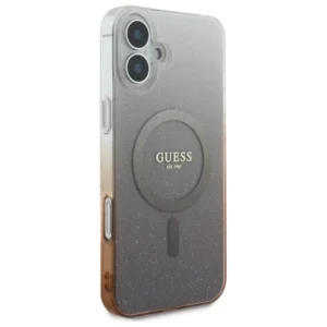 Guess IML Glitter Gradient MagSafe Apple iPhone 16 Case - dėklas telefonui rudos saplvos - Image 4