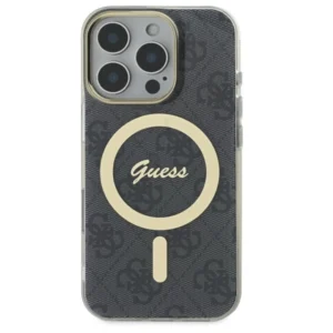 Guess IML 4G MagSafe Apple iPhone 16 Pro Max - dėklas telefonui juodos spalvos - Image 3