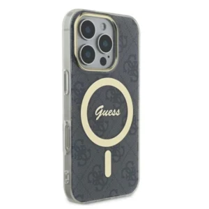 Guess IML 4G MagSafe Apple iPhone 16 Pro Max - dėklas telefonui juodos spalvos - Image 4