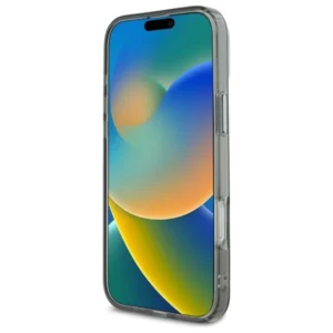 Karl Lagerfeld IML Metal Karl Head MagSafe Apple iPhone 16 Pro Case - dėklas telefonui juodos spalvos - Image 5