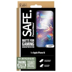 SAFE by PanzerGlass Apple iPhone 16 6.1" Gaming Screen Protector Ultra-Wide Fit SAFE95886 - Image 4