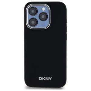 DKNY Plain Logo MagSafe Apple iPhone 15 Pro Max - dėklas telefonui juodos spalvos - Image 3