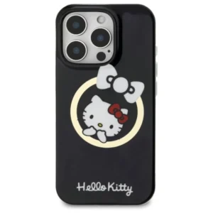 Hello Kitty IML Fun bow Magsafe Apple iPhone 16 Pro Max Case - dėklas telefonui juodos spalvos - Image 3