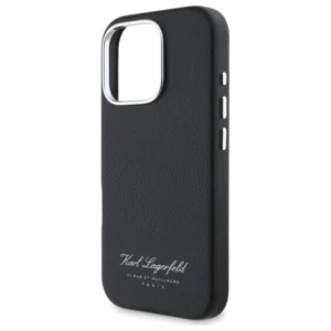 Karl Lagerfeld Hotel RSG Apple iPhone 16 Pro Case - dėklas telefonui juodos spalvos - Image 6