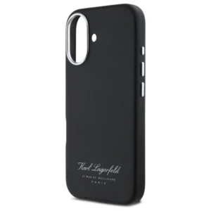 Karl Lagerfeld Hotel RSG Apple iPhone 16 Pro Case - dėklas telefonui juodos spalvos - Image 6