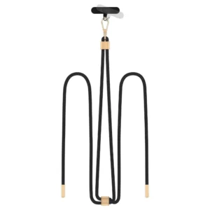Tech-Protect C2S Rope Crossbody Strap Leash - dėklas telefonui juodos spalvos