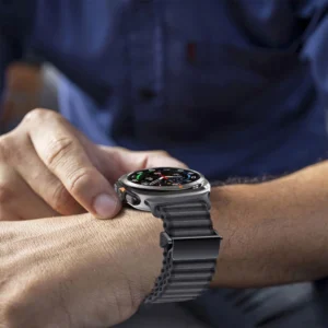 Tech-Protect Weave Pro strap Samsung Galaxy Watch Ultra (47 mm) - juodos spalvos - Image 3