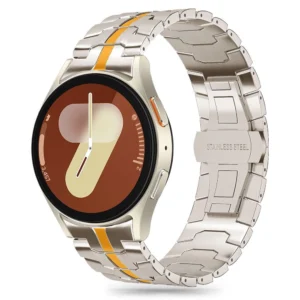 Tech-Protect Stainless Line Bracelet Samsung Galaxy Watch 4 / 5 / 5 Pro / 6 / 7 / FE - Titanium