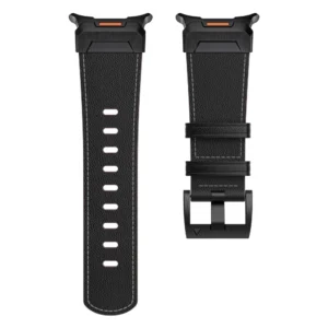 Tech-Protect Delta Pro Leather apyrankė Samsung Galaxy Watch Ultra (47mm) - juodos spalvos - Image 3