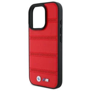 BMW BMHMP16X23PUSPR Apple iPhone 16 Pro Max 6.9" red/red M Perforated And Stitched Line MagSafe - Image 5