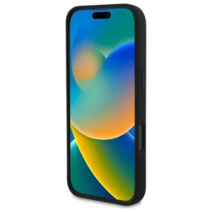 DKNY DKHMP16SSNYACH Apple iPhone 16 6.1" dėklas telefonui juodos spalvos Silikoninis Printed Logo MagSafe - Image 5