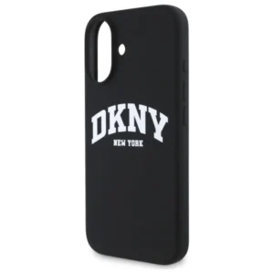 DKNY DKHMP16SSNYACH Apple iPhone 16 6.1" dėklas telefonui juodos spalvos Silikoninis Printed Logo MagSafe - Image 6