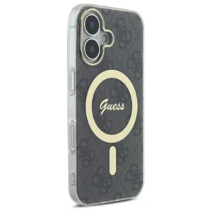 Guess GUHMP16MH4STK Apple iPhone 16 Plus 6.7" dėklas telefonui juodos spalvos IML 4G MagSafe - Image 4