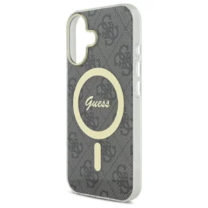 Guess GUHMP16MH4STK Apple iPhone 16 Plus 6.7" dėklas telefonui juodos spalvos IML 4G MagSafe - Image 6