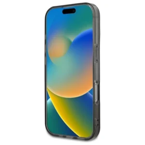 Mercedes MEHMP16L23HBIGK Apple iPhone 16 Pro 6.3" dėklas telefonui sidabro spalvos Double Layer BiColor MagSafe - Image 5