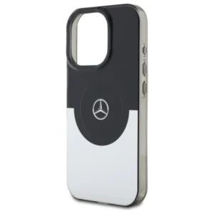 Mercedes MEHMP16L23HBIGK Apple iPhone 16 Pro 6.3" dėklas telefonui sidabro spalvos Double Layer BiColor MagSafe - Image 6