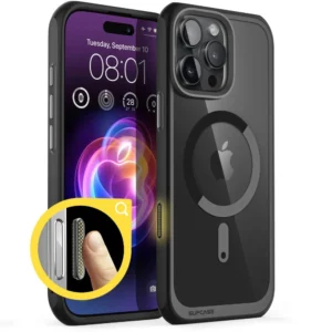 Supcase UB MAG MAGSAFE Apple iPhone 16 PRO dėklas telefonui juodos spalvos
