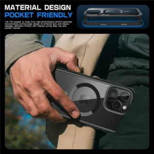 Supcase UB MAG MAGSAFE Apple iPhone 16 PRO dėklas telefonui juodos spalvos - Image 7