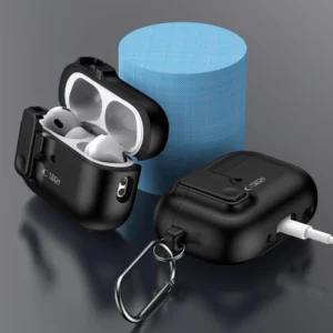 TECH-PROTECT SLIM HOOK Apple AIRPODS PRO 1 / 2 juodos spalvos - Image 7