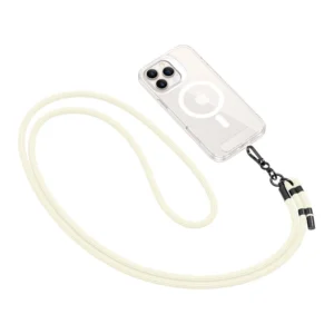 Tech-Protect C1S ROPE CROSSBODY STRAP CHALK juodos spalvos - Image 3