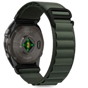 Tech-Protect nylon Pro Garmin Fenix 5 / 6 / 6 Pro / 7 / 8 (47 mm) žalios spalvos - Image 1