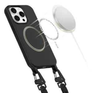 Tech-Protect MAGNECKLACE MagSafe Apple iPhone 15 Pro dėklas telefonui juodos spalvos - Image 3