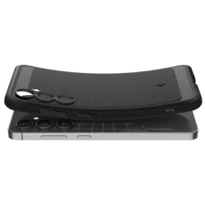 Spigen Rugged Armor Samsung Galaxy S24 FE - dėklas telefonui juodos spalvos - Image 5