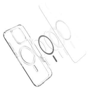 Spigen ULTRA HYBRID "T" MAG MAGSAFE Apple iPhone 16 Pro Max dėklas telefonui baltos spalvos - Image 6