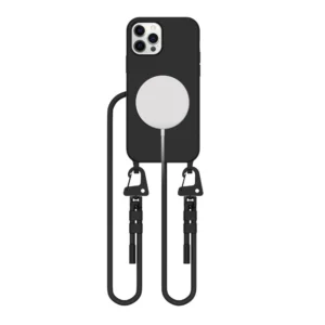 Tech-Protect MAGNECKLACE MagSafe Apple iPhone 12 / 12 Pro dėklas telefonui juodos spalvos