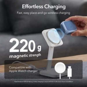 ESR ORBIT HALOLOCK MAGSAFE Apple AirPods 4 BLUE - Image 3