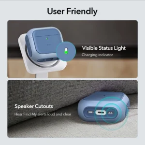 ESR ORBIT HALOLOCK MAGSAFE Apple AirPods 4 BLUE - Image 7