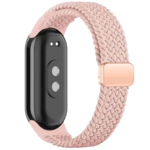 Tech-Protect nylonmag Xiaomi Smart Band 8 / 9 / NFC rožinės spalvos - Image 2