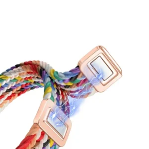 Tech-Protect nylonmag Xiaomi Smart Band 8 / 9 / NFC lelijų spalvos - Image 3