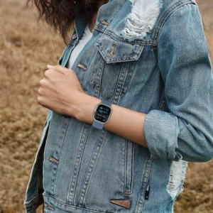 Tech-Protect nylon Apple Watch 6 / 7 / 8 / 9 / 10 / SE (40 / 41 / 42 mm) rožinės spalvos - Image 2