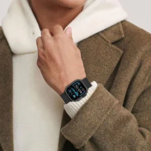 Tech-Protect Milano Apple Watch 6 / 7 / 8 / 9 / 10 / SE / Ultra 1 / 2 (44 / 45 / 46 / 49 mm) titanium - Image 4