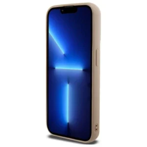 DKNY DKHCP15XPQDSLE Apple iPhone 15 Pro Max 6.7" dėklas telefonui gelsvos spalvos Quilted Stack Logo - Image 4