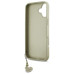 Guess GUHCP16MGF4GBR Apple iPhone 16 Plus 6.7" dėklas telefonui rudos spalvos 4G Charms Collection - Image 7